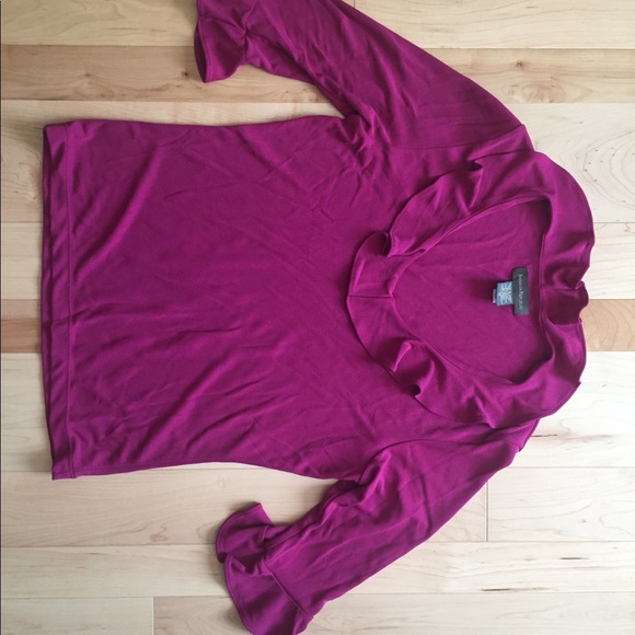 Banana Republic sweetheart ruffled top. - Picture 2 of 5